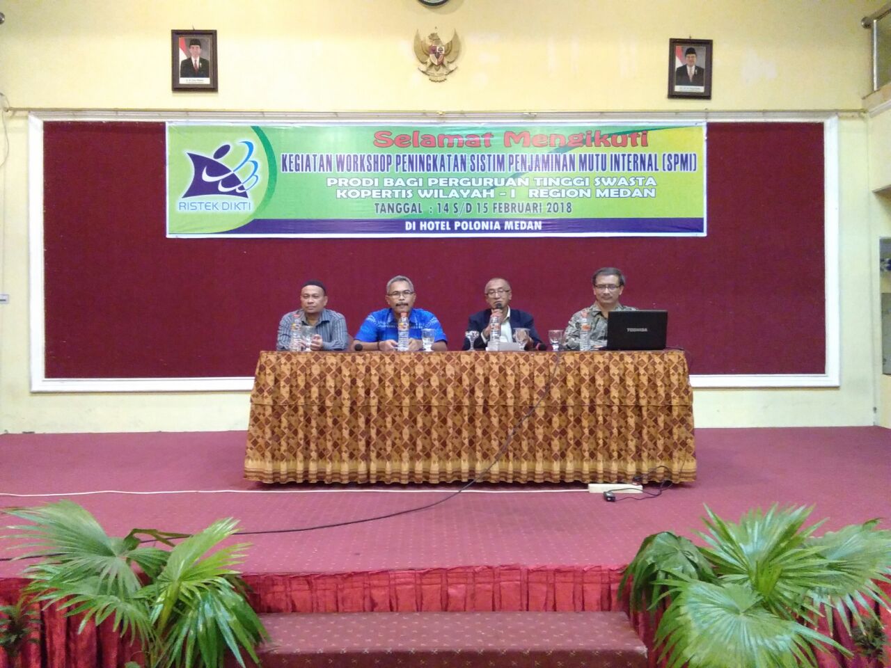 Workshop Peningkatan Sistem Penjamin Mutu Internal (SPMI) Prodi bagi PTS Kopertis Wilayah I Region Medan