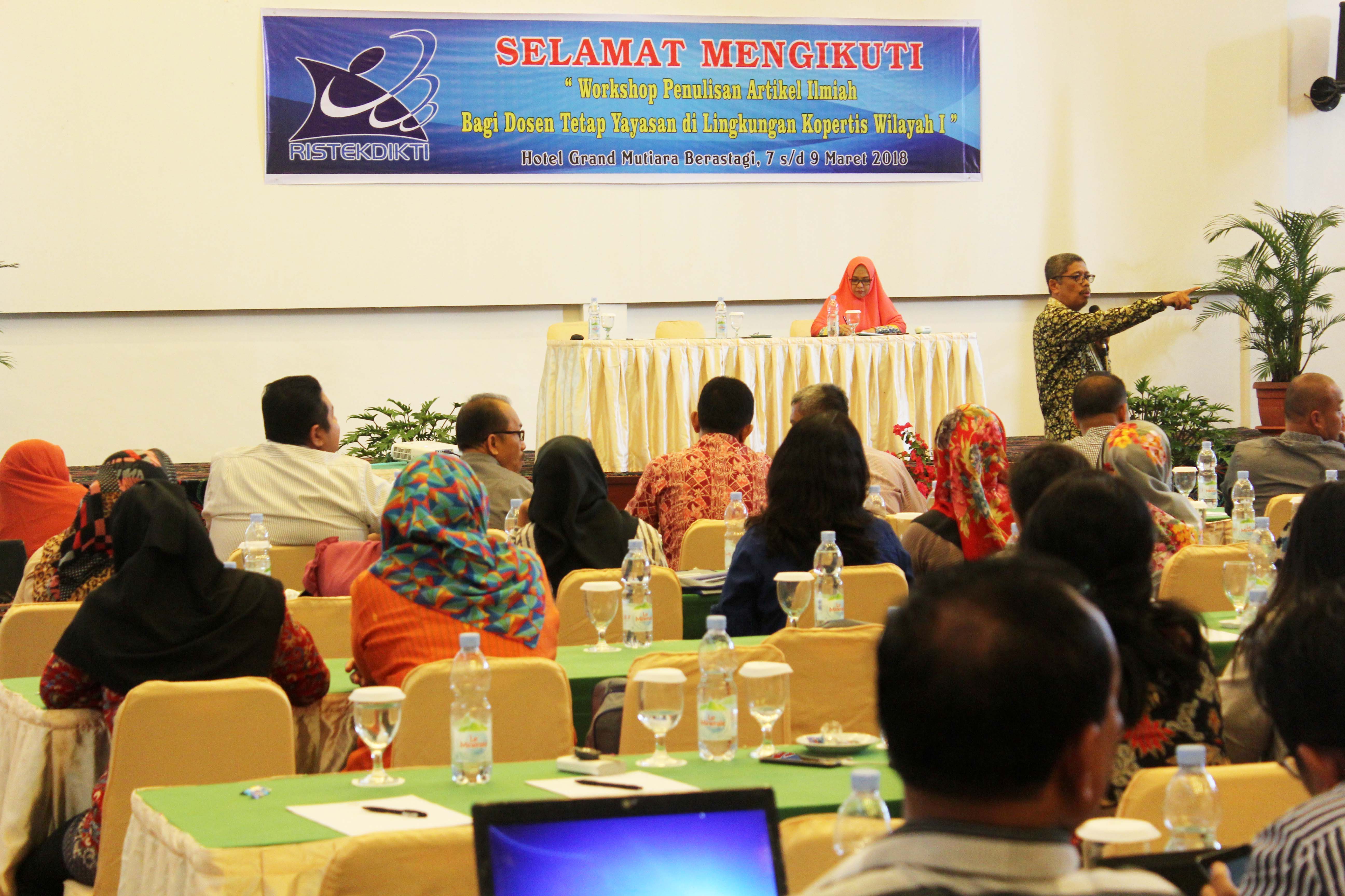 Workshop Penulisan Artikel Ilmiah Bagi Dosen Tetap Yayasan di Lingkungan Kopertis Wilayah I